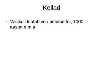 Mis on aeg #6