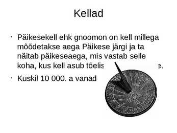 Mis on aeg #7