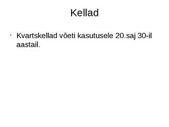 Mis on aeg #10