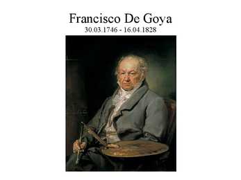 Fransisco Goya Elulugu ja teosed #2
