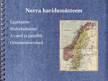 Norra haridusssüsteem presentatsioon #2