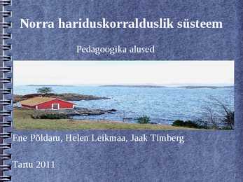 Norra haridusssüsteem presentatsioon