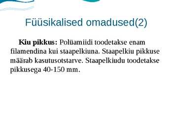 Polüamiidkiud-nailon #8
