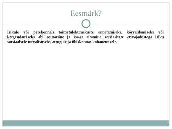 Eesti tervishoid ja sotsiaalhoolekanne #14