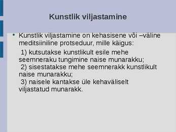 Kunstlik viljastamine ja embrüosiirdamine #3