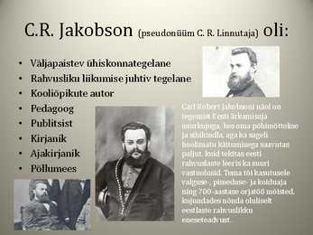 Carl Robert Jakobsoni biograafia #2