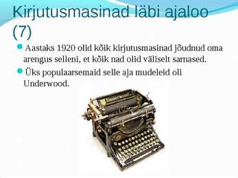 Arvutikiri #9