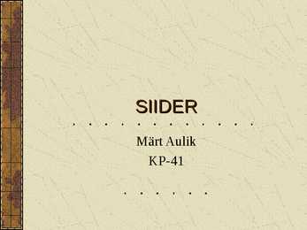 SIIDER
