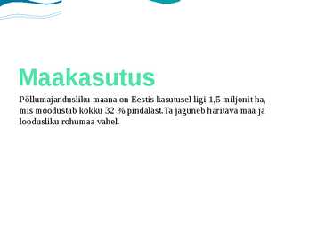 Eesti põllumajandus #3