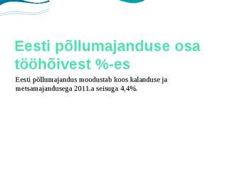 Eesti põllumajandus #6