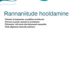 Rannaniit #15