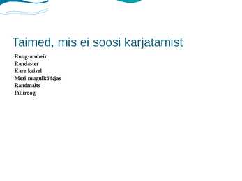 Rannaniit #4