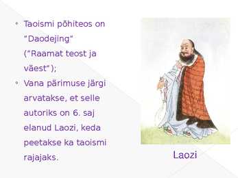 Taoismi esitlus #5
