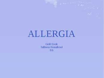 Allergia