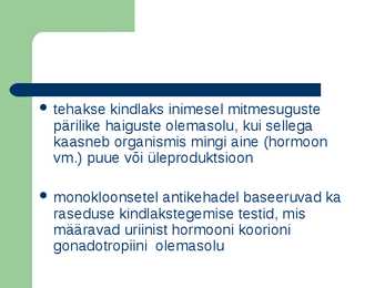 Monokloonsed antikehad ja antiseerum #8