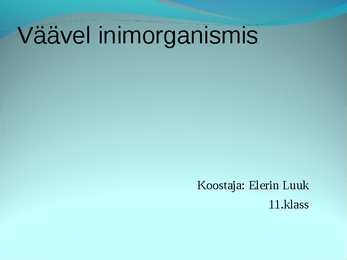 Väävel inimese organismis
