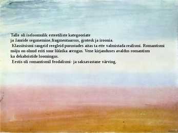 Powerpoint esitlus romantismi kohta #31