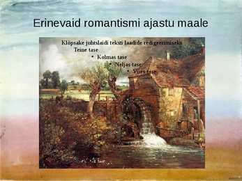 Powerpoint esitlus romantismi kohta #32