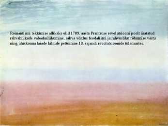 Powerpoint esitlus romantismi kohta #5