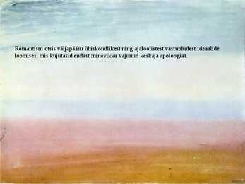 Powerpoint esitlus romantismi kohta #8