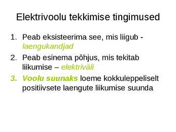 Elektrivool-voolutugevus-elektritakistus-elektrivoolu töö ja võimsus #3
