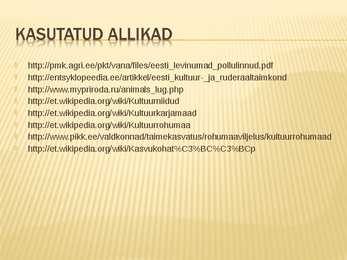 Kultuurrohumaa #26