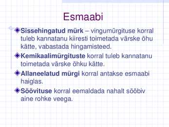 Esmaabi konspekt 2011 #20