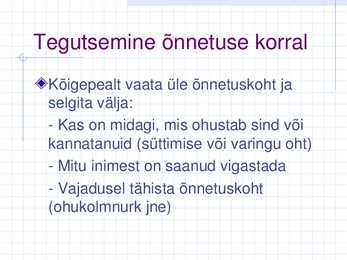 Esmaabi konspekt 2011 #3