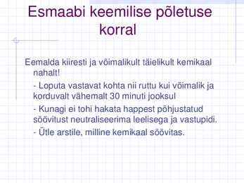 Esmaabi konspekt 2011 #38