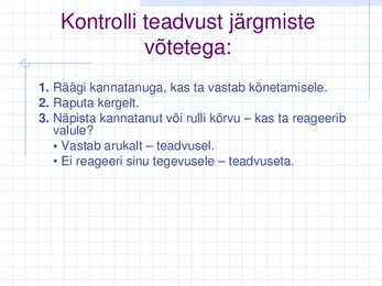 Esmaabi konspekt 2011 #7