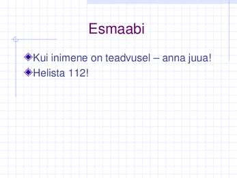 Esmaabi konspekt 2011 #79