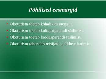 Ökoturism #3