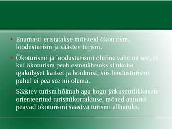 Ökoturism #4