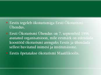 Ökoturism #5