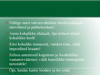 Ökoturism #7