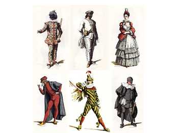 Keskaja teater ja commedia dell arte #12