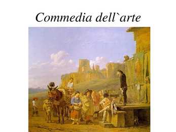 Keskaja teater ja commedia dell arte #7