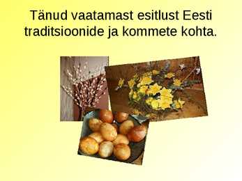 Koolitöö munadepühad Eestis #11