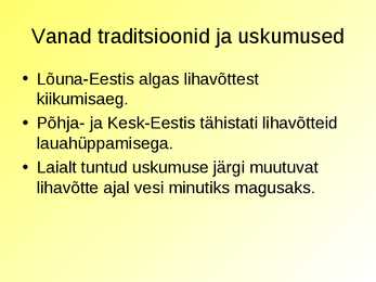 Koolitöö munadepühad Eestis #7