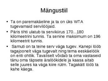 Kaia Kanepi powerpoint #3