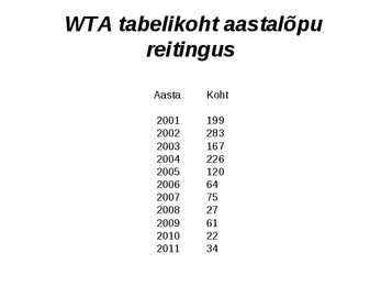 Kaia Kanepi powerpoint #9