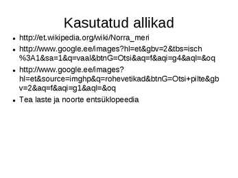 Norra meri #15