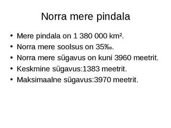 Norra meri #4