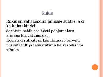 Agrotehniliste ja klimaatiliste tegurite mõju rukkijahu küpsetusomadustele #3
