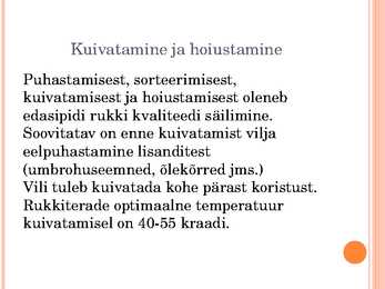 Agrotehniliste ja klimaatiliste tegurite mõju rukkijahu küpsetusomadustele #24