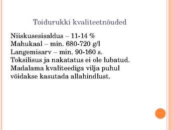 Agrotehniliste ja klimaatiliste tegurite mõju rukkijahu küpsetusomadustele #7