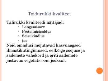 Agrotehniliste ja klimaatiliste tegurite mõju rukkijahu küpsetusomadustele #8