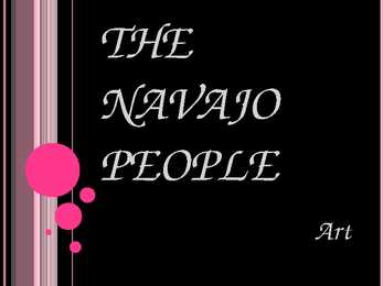 The Navajo People-Art