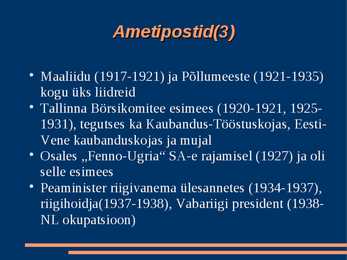 Konstantin Päts - Eesti Vabariigi esimene president #5