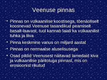 Esitlus planeet veenusest #13